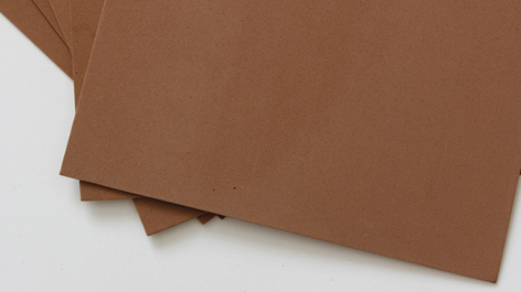 PĚNOVÁ GUMA MOOSGUMMI HNĚDÁ - 20 x 30 cm