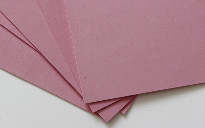 PĚNOVÁ GUMA MOOSGUMMI RŮŽOVÁ - 20 x 30 cm