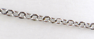 LEŠTĚNÁ ŘETÍZKOVINA - 1,5 x 0,4 mm