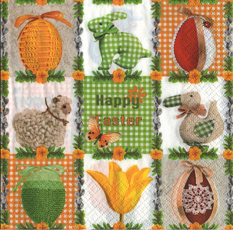 UBROUSEK 33 x 33 cm - VELIKONOCE