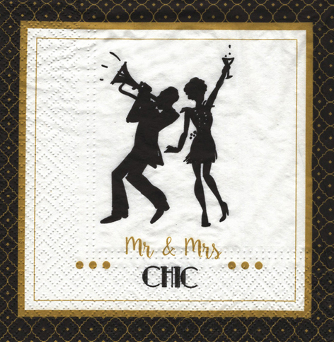 UBROUSEK 33 x 33 cm - PARTY TIME