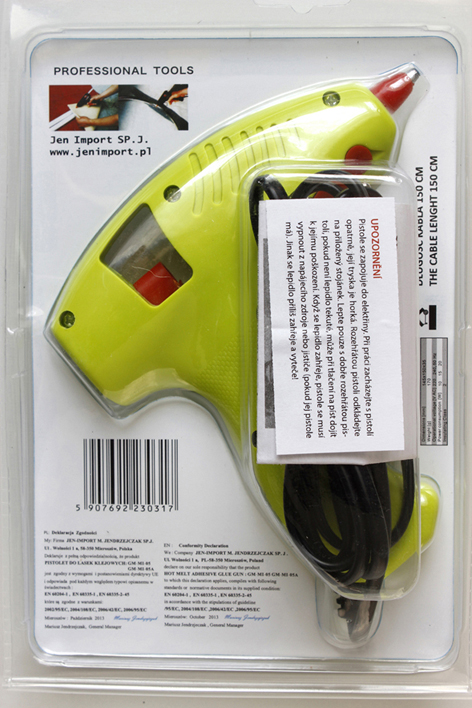 TAVNÁ PISTOLE NA LEPIDLO 7 mm