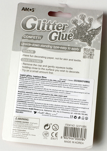 GLITROVÉ LEPIDLO S DUHOVÝM AB EFEKTEM