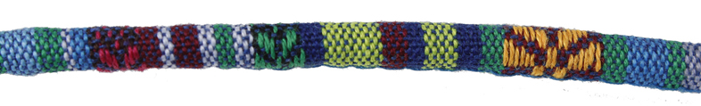 ŠŇŮRA BAREVNÁ S VÝPLNÍ - pr. 6 mm - 5 m
