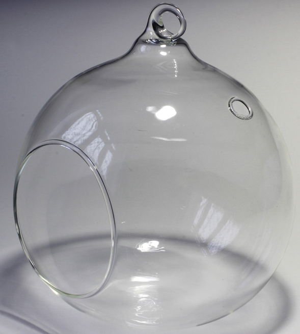 SKLENĚNÁ KOULE - AERÁRIUM pr. 10 cm