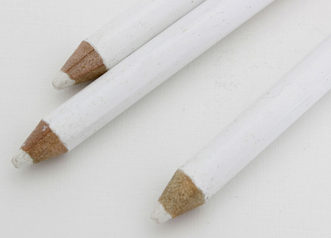 VOSKOVÁ BÍLÁ TUŽKA NA KAMÍNKY A KRYSTALY