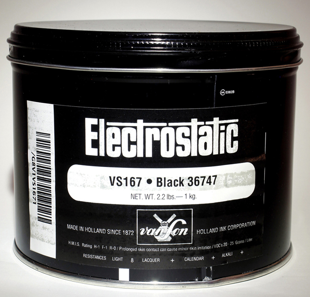 OFSETOVÁ GRAFICKÁ BARVA - černá - 1 kg