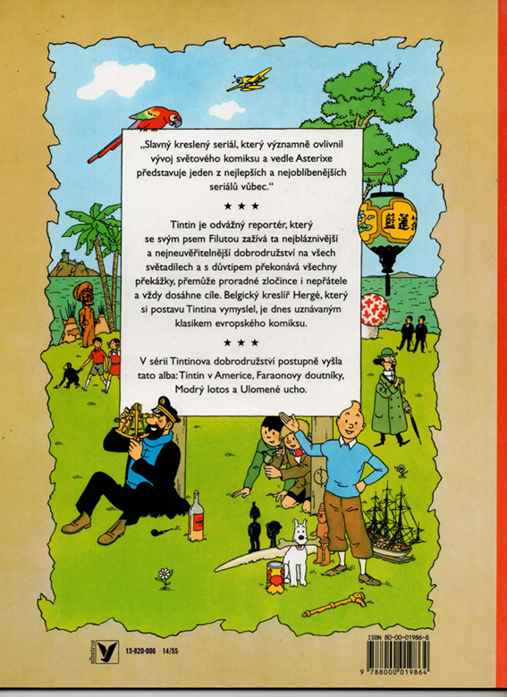 TINTINOVA DOBRODRUŽSTVÍ - Černý ostrov - Hergé - KOMIKS