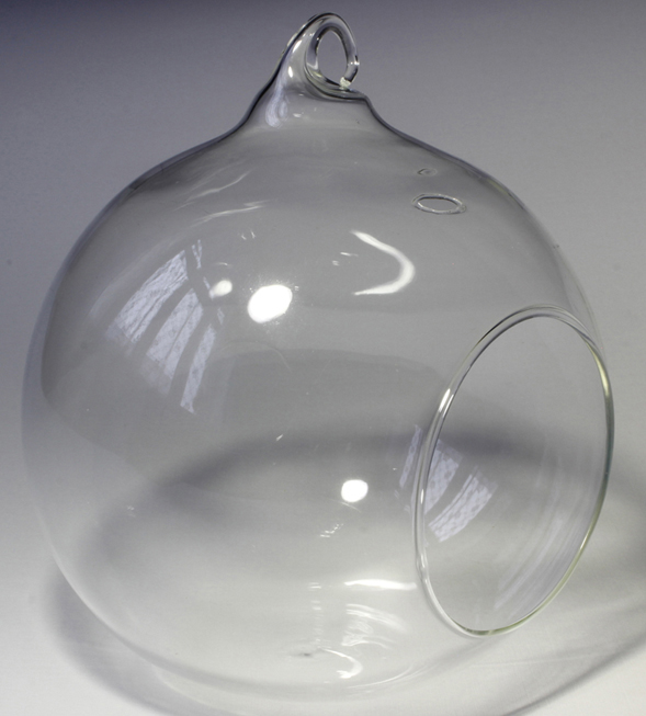 SKLENĚNÁ KOULE - AERÁRIUM pr. 10 cm