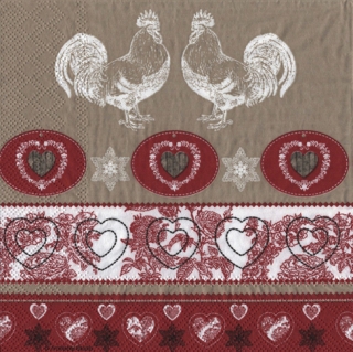 UBROUSEK 33 x 33 cm - SLEPIČKY