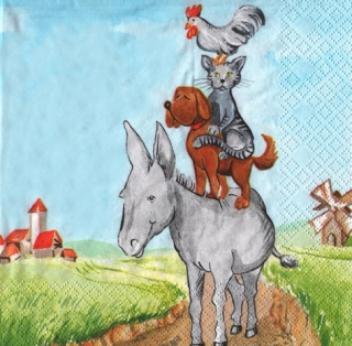 UBROUSEK 33 x 33 cm - OSLÍK