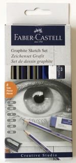 SADA GRAFITOVÝCH TUŽEK FABER- CASTELL 6 ks 