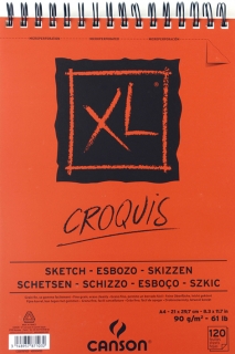 SKICÁK XL CROQUIS A4 - 120 listů - 90 g