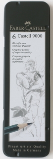 SADA GRAFITOVÝCH TUŽEK FABER CASTELL - 6 ks