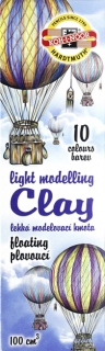 PLOVOUCÍ MODELÍNA  - 10 barev