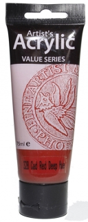 AKRYLOVÁ BARVA PHOENIX - kadmium červené tmavé (328) - 75 ml