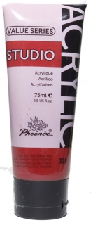 AKRYLOVÁ BARVA PHOENIX - kadmium červené tmavé (328) - 75 ml