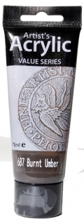 AKRYLOVÁ BARVA PHOENIX - umbra pálená (687) - 75 ml